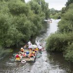 Three Lions charity raft race in support of the Wooden Spoon