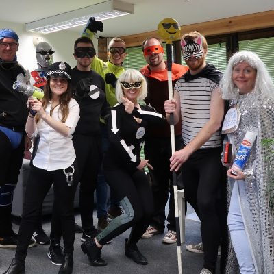 JMDA donned fancy dress costumes and pledge their support of Brake's road safety week campaign