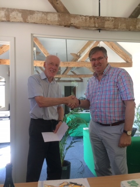 Featured image for 20 Years Service Award Presented To Andrew Peters